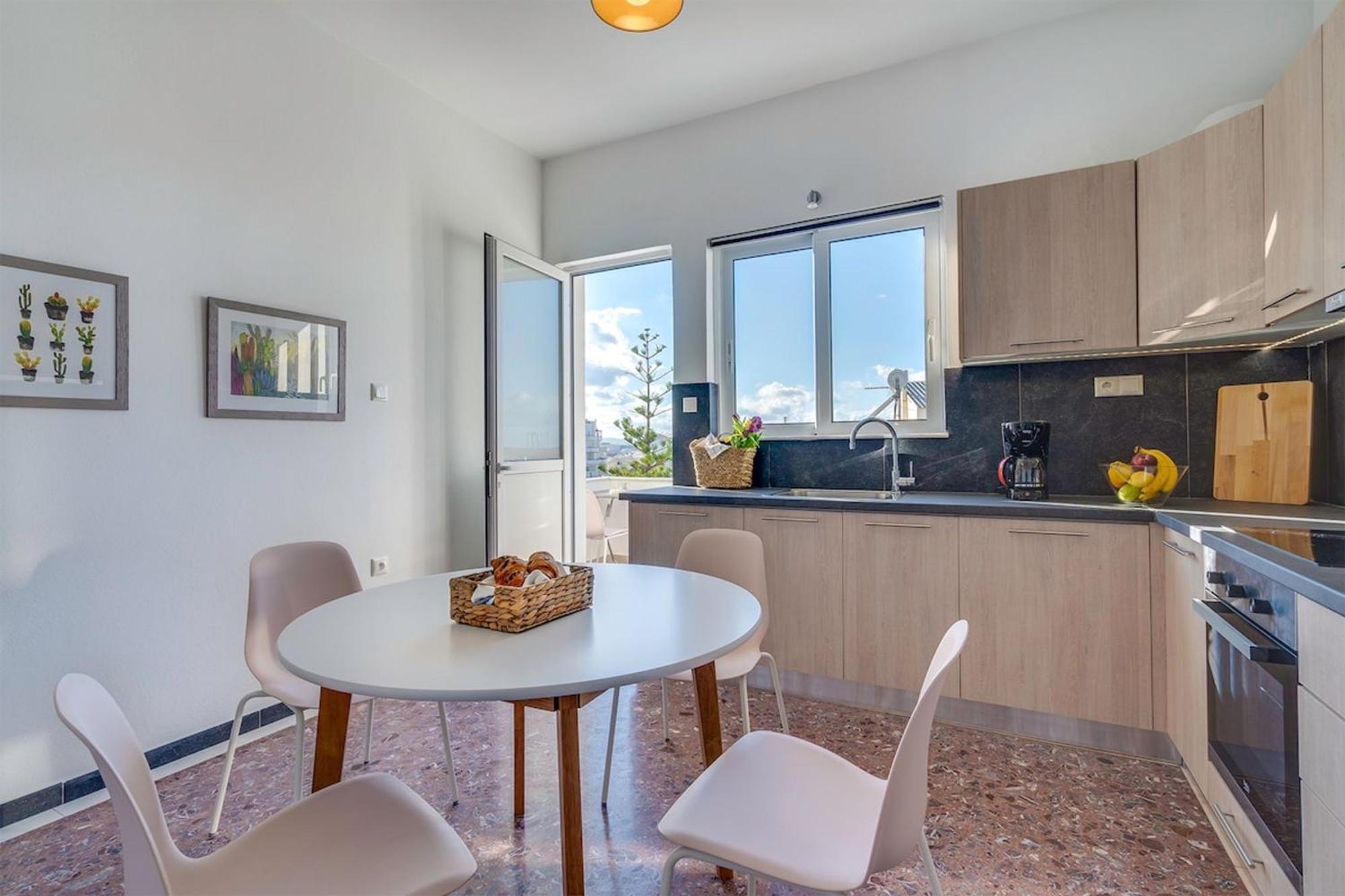 Sea City And Mountain View Apartment Hriszí Aktí Haniá Kültér fotó